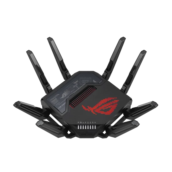 ASUS Wireless Router Quad Band BE25000 1xWAN/LAN(10Gbps) + 4xWAN/LAN(2.5Gbps) + 1xLAN(1000Mbps) + 2xUSB, GT-BE98