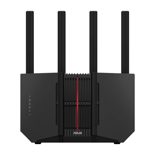 ASUS Wireless Router Tri Band BE9700 1xWAN/LAN(10Gbps) +1xWAN/LAN(2.5Gbps) + 3xLAN(2.5Gbps) + 1xUSB, RT-BE92U