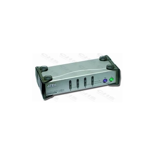ATEN KVM Switch 4PC PS/2+kábel CS-84A