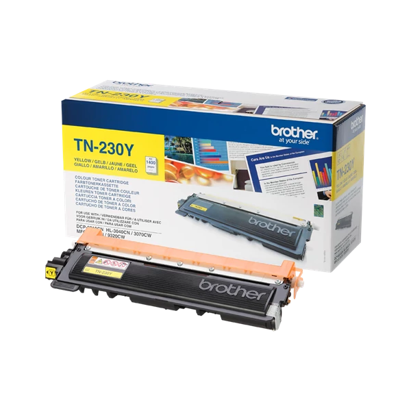 Brother Toner TN-230Y, 1400 oldal (ISO/IEC 19798), Sárga