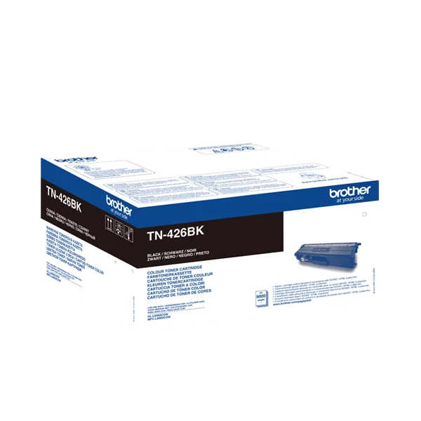 BROTHER Toner TN-426BK, Szuper Nagy töltetű - 9000 oldal, Fekete