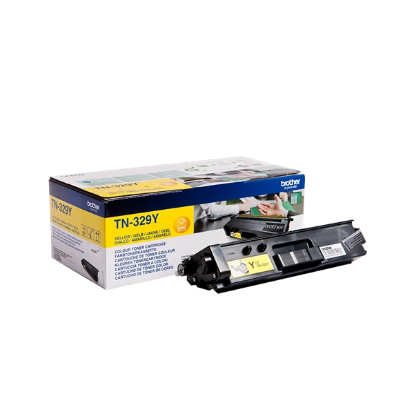 BROTHER Toner TN329Y - 6000 oldal, Sárga