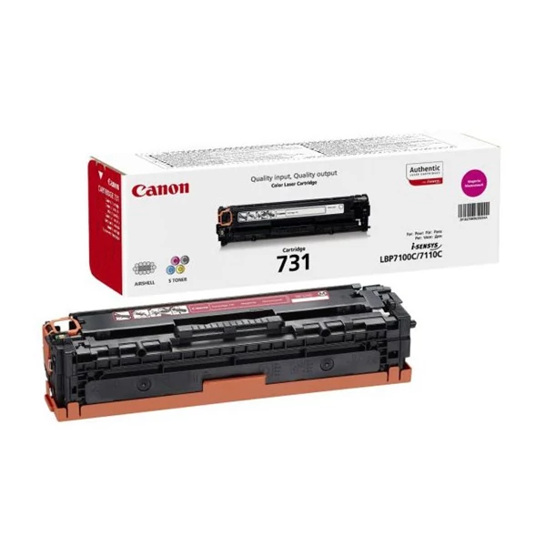 CANON Toner CRG 731 M toner, magenta LBP-7100Cn, LBP-7110Cw, MF-623Cn, MF-628Cw, MF-8230Cn, MF-8280Cw