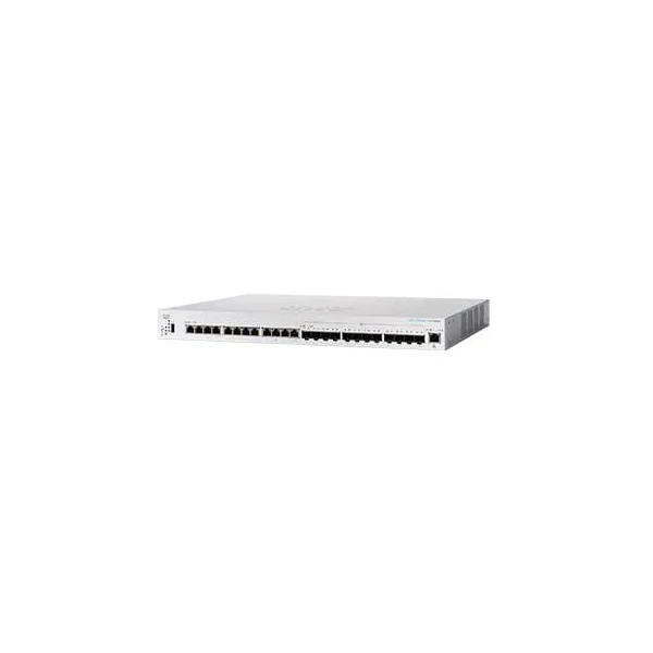 CISCO Switch 12x10000Mbps + 12x10000Mbps SFP+, Rackes, Fémházas, Menedzselhető - CBS350-24XTS-EU