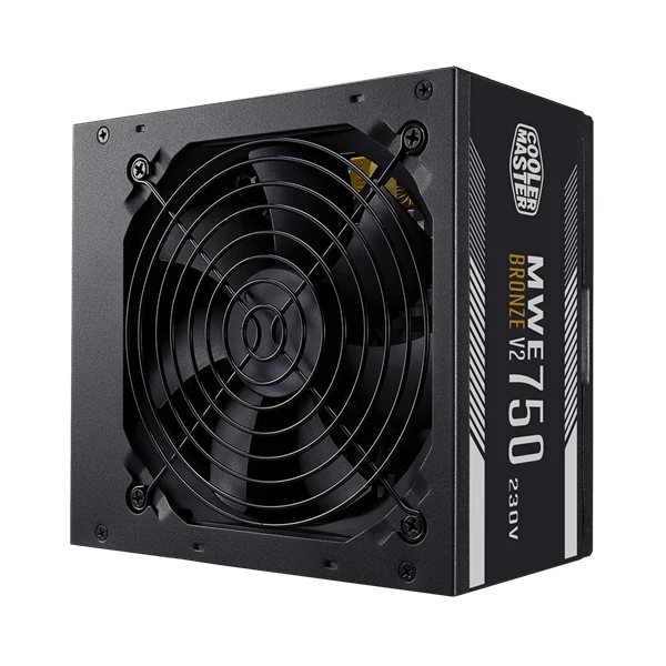 COOLER MASTER Tápegység MWE 750 BRONZE - V2, 750W, 12cm, 80+ Bronze