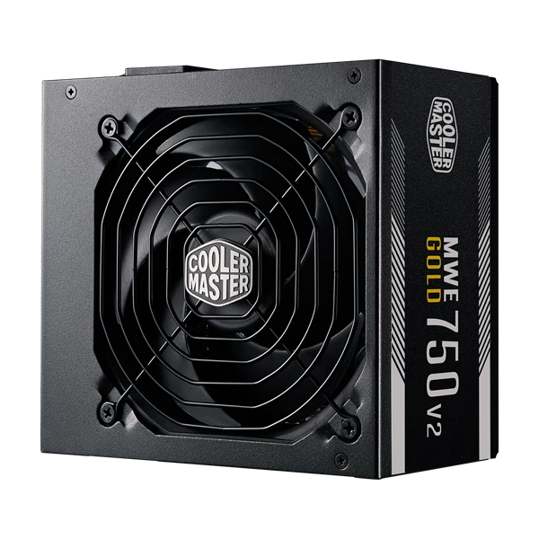 COOLER MASTER Tápegység MWE GOLD 750W, 12cm, 80+ Gold V2