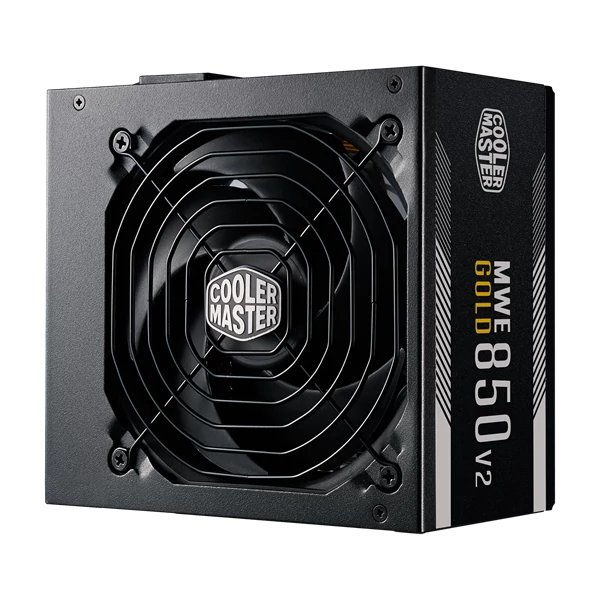 COOLER MASTER Tápegység MWE GOLD 850W, 12cm, 80+ Gold V2