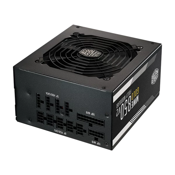 COOLER MASTER Tápegység Moduláris, MWE GOLD 850 V2 ATX 3.0, 12cm, 80+ Gold