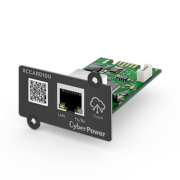 CYBERPOWER RCCARD100 RJ45 management kártya, 5 év Cloud szolgáltatással