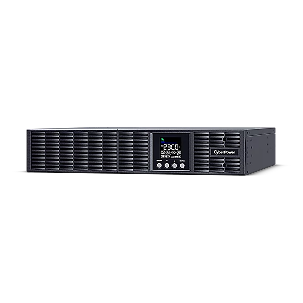 CYBERPOWER UPS, 3000VA/2700W, 8xC13, színes LCD, szünetmentes, tiszta színuszos, online kettős konverzió, rack/tower