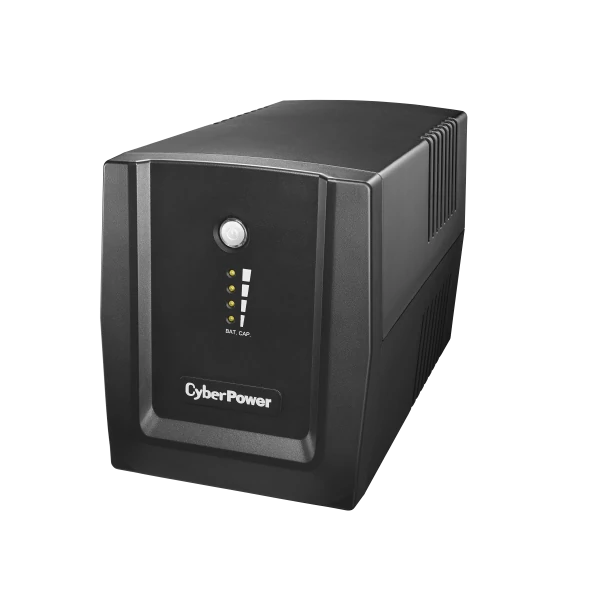 CYBERPOWER UPS UT1500E (4 aljzat) 1500VA 900W, 230V szünetmentes tápegység LINE-INTERAKTÍV