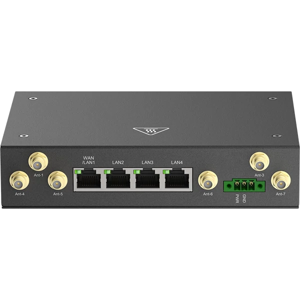 D-LINK 5G M2M Modem 1xWAN/LAN + 3x1000Mbps Fémházas, DWM-550-G
