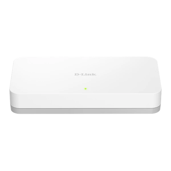 D-LINK Switch 8x1000Mbps Műanyagházas Asztali, GO-SW-8G/E