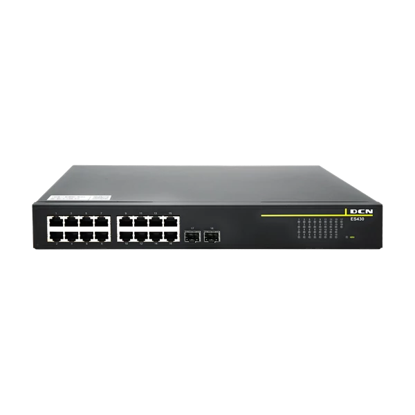 DCN Switch 250W PoE/PoE+ 16x10/100/1000Base-T + 2x100/1000Base-X SFP, 250 Watt PoE budget