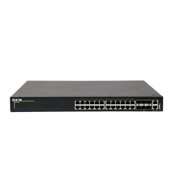 DCN Switch L3 24x 100/1000/2500Base-T RJ45 POE+ (720W) + 6x 1/10GBase-X SFP+, S5750X-24NT6X-SI