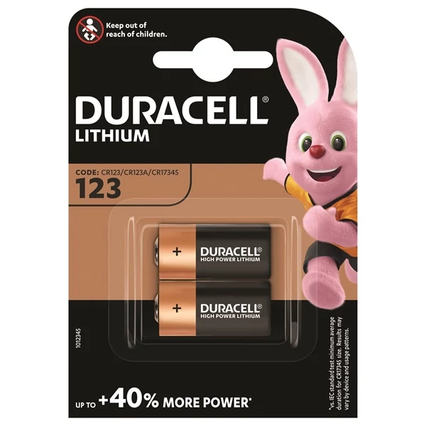 DURACELL 123 2 db (fotó)-DL