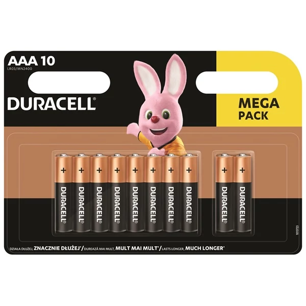 DURACELL BSC 10 db AAA elem