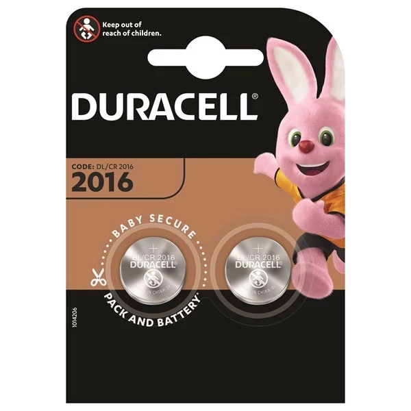 DURACELL DL2016 2 db elem - DL