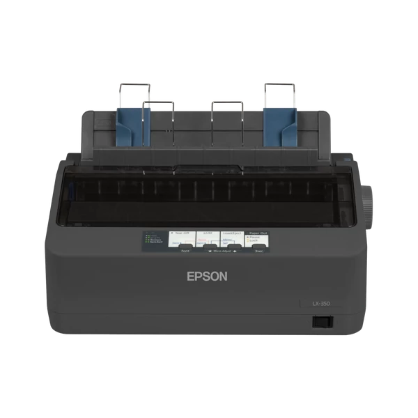 EPSON Mátrixnyomtató - LX-350 (Mechanikus pontmátrix, A4, 9 tű, 347 karakter/s, USB/RS-232)