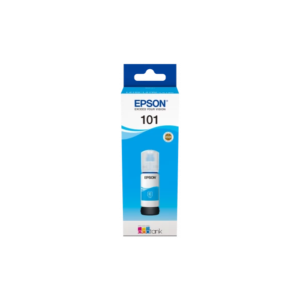 EPSON Tintapatron 101 EcoTank Cyan ink bottle