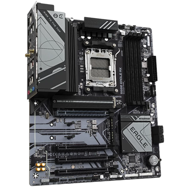 GIGABYTE Alaplap AM5 B650 EAGLE AX AMD B650, ATX