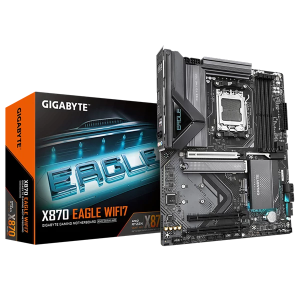 GIGABYTE Alaplap AM5 X870 EAGLE WIFI7 AMD X870, ATX