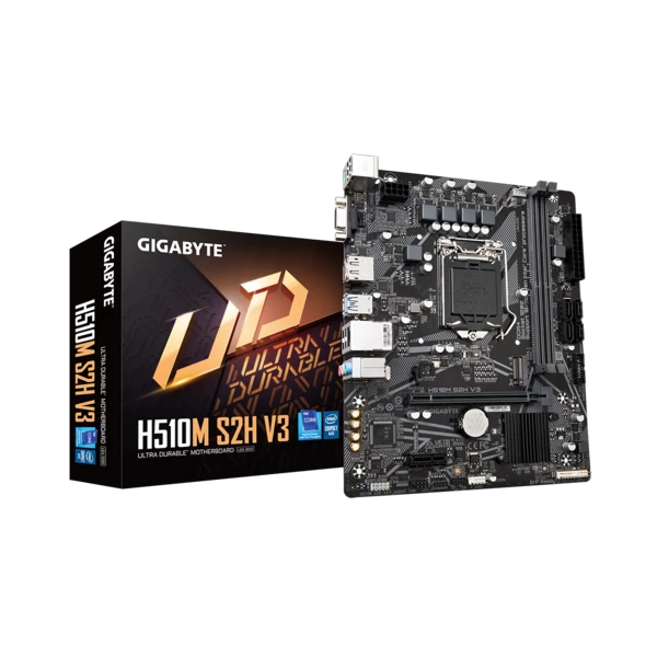 GIGABYTE Alaplap S1200 H510M S2H V3 INTEL H470, mATX