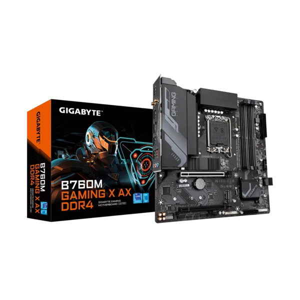 GIGABYTE Alaplap S1700 B760M GAMING X AX DDR4 INTEL B760, mATX