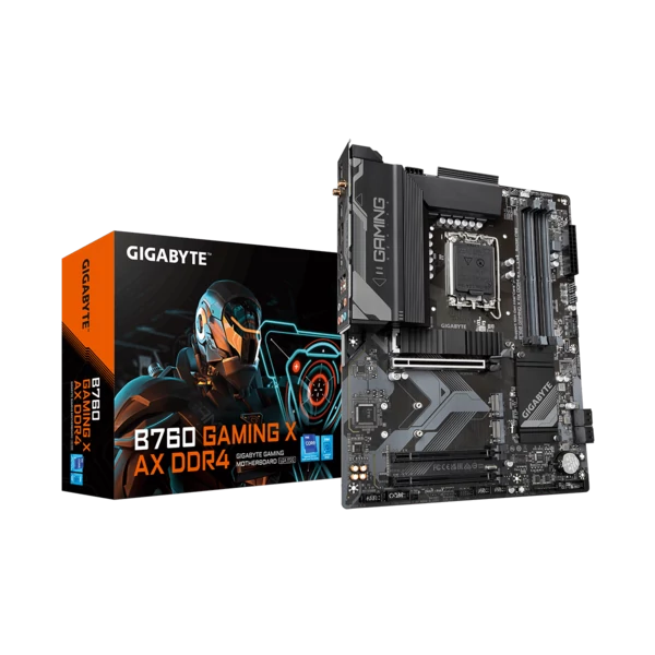 GIGABYTE Alaplap S1700 B760 GAMING X AX DDR4 INTEL B760, ATX