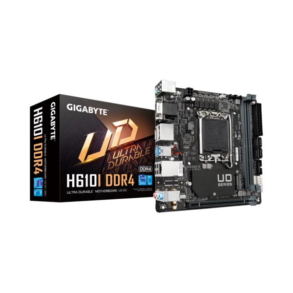 GIGABYTE Alaplap S1700 H610I DDR4 INTEL H610, mini-ITX