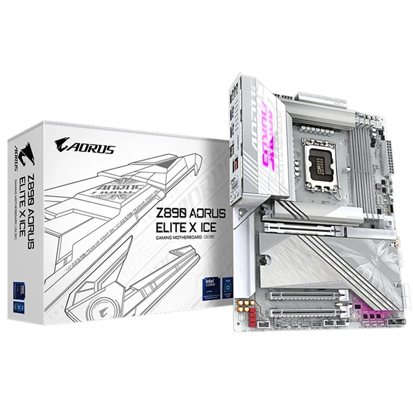 GIGABYTE Alaplap S1851 Z890 AORUS ELITE X ICE INTEL Z890, ATX