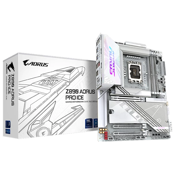GIGABYTE Alaplap S1851 Z890 AORUS PRO ICE INTEL Z890, ATX