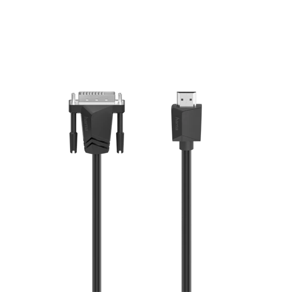 HAMA 200715, FIC HDMI-DVI/D ÖSSZEKÖTOKÁBEL 1,5M, 4K, COM