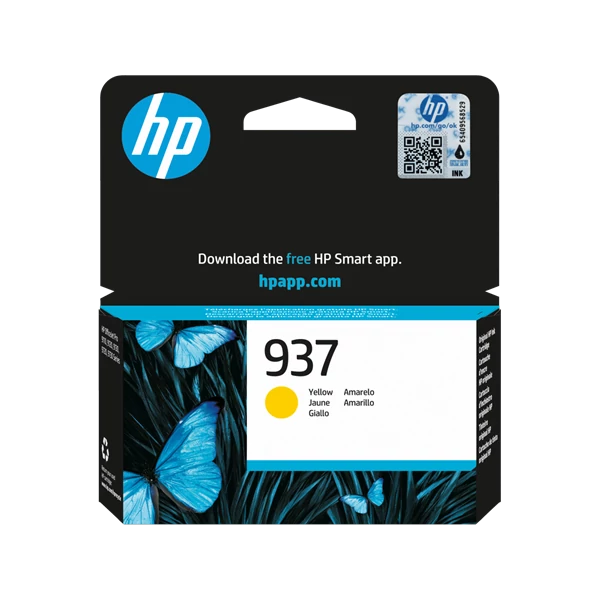 HP Patron 4S6W4NE (HP No937) Officejet, sárga, 800/oldal