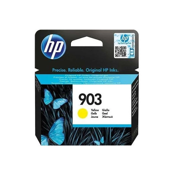 HP Patron T6L95AE (HP No903) Officejet, sárga, 315/oldal