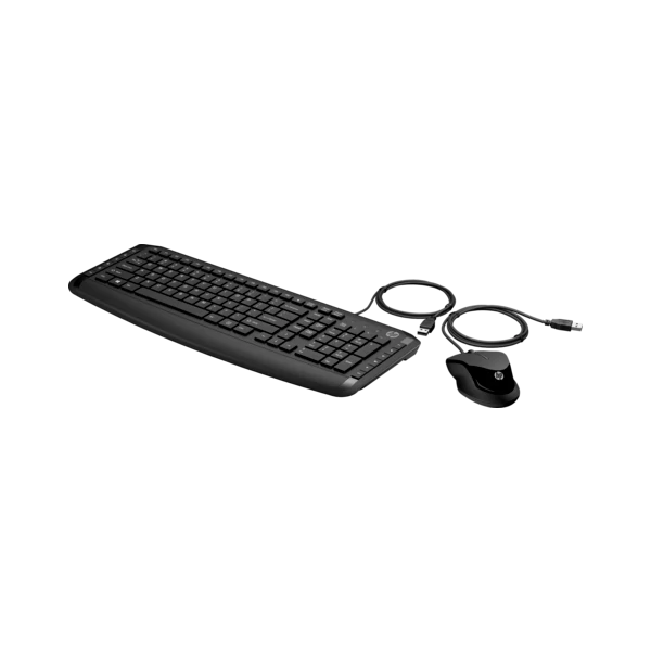 HP Pavilion vezetékes billentyűzet és Pavilion egér 200 - fekete