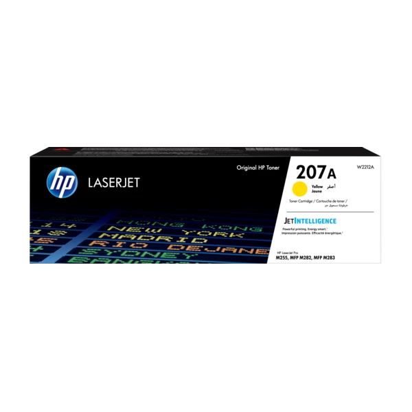HP Toner (207A) W2212A sárga 1250/oldal M255/M282/M283