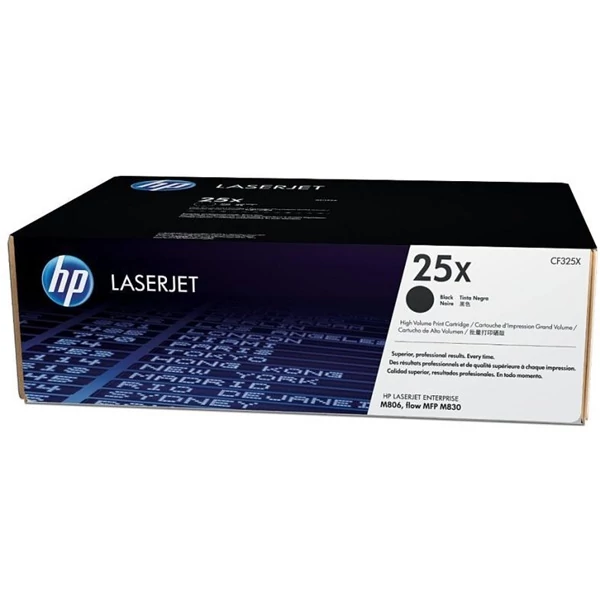 HP Toner 25X LJ CF325X, 34.500/oldal, fekete