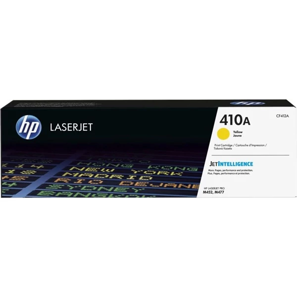 HP Toner (410A) CF412A sárga 2300/oldal