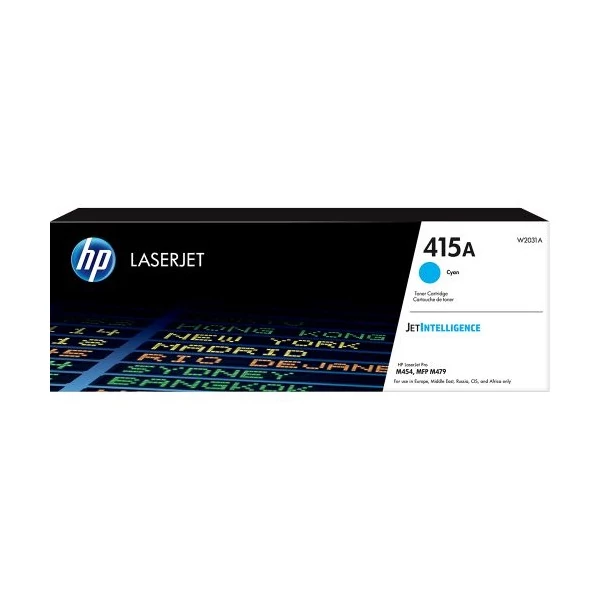 HP Toner (415A) W2031A ciánkék 2100/oldal M454/M479