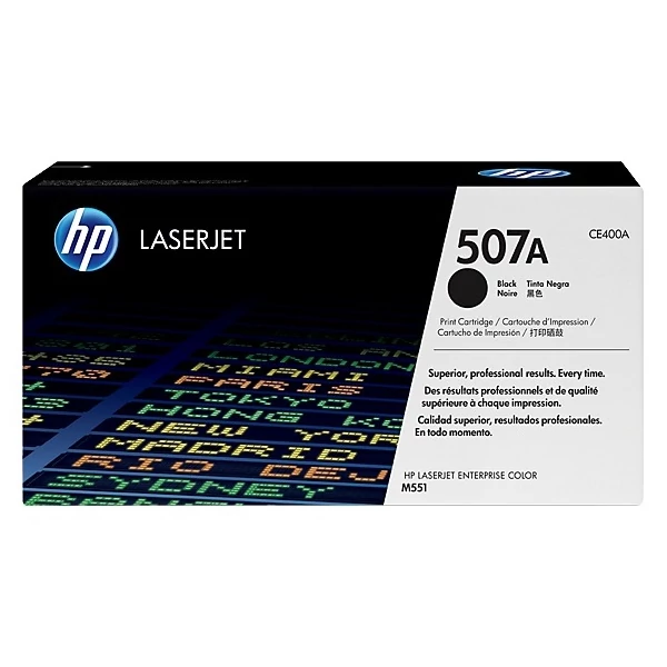 HP Toner LJ CE400A (HP507A) fekete 5500/oldal