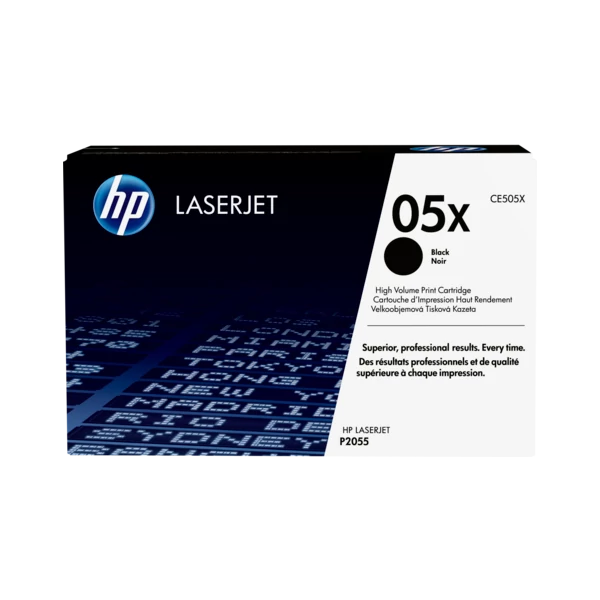 HP Toner LJ CE505X, 6500/oldal, fekete