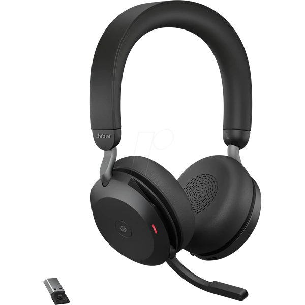 JABRA Fejhallgató - Evolve2 75 UC Stereo Vezeték Nélküli, Mikrofon