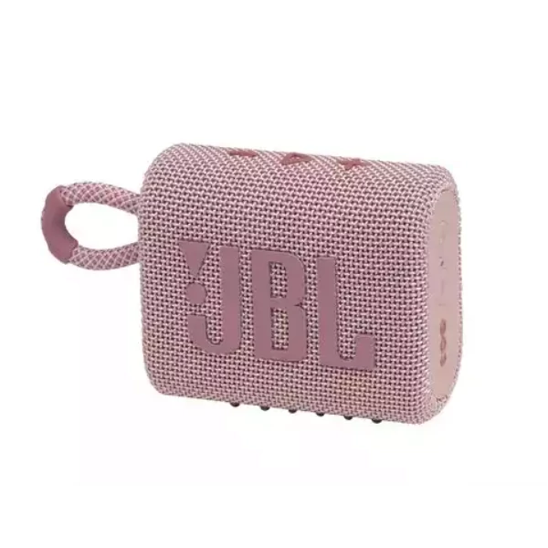 JBL Go 3 (hordozható, vízálló hangszóró), Pink