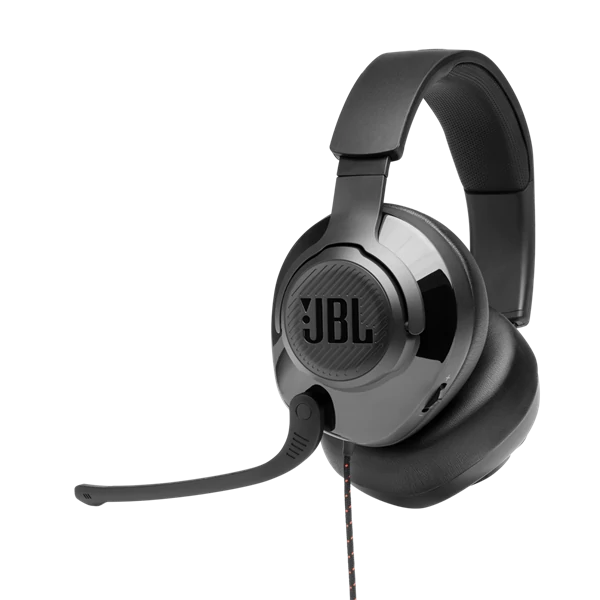 JBL Quantum 200 (Vezetékes, gaming fejhallgató felhajtható mikrofonnal)