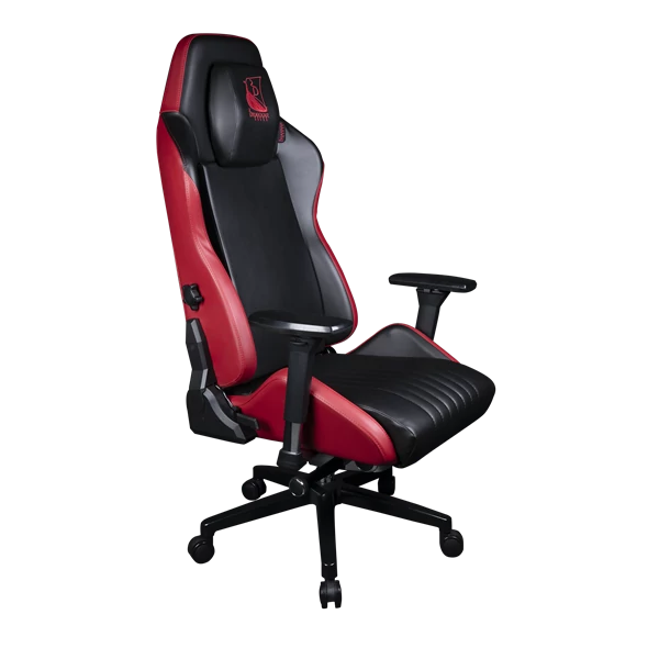 KONIX - DRAKKAR Odin Gaming Szék Fejtámasszal, Fekete-Piros