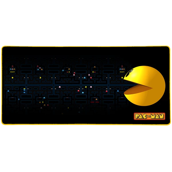 KONIX - PAC-MAN XXL Gaming Egérpad 90x465x90mm, Mintás