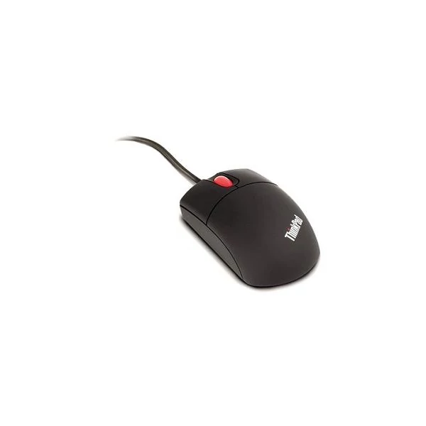 LENOVO Vezetékes egér - Travel Optikai, USB, fekete