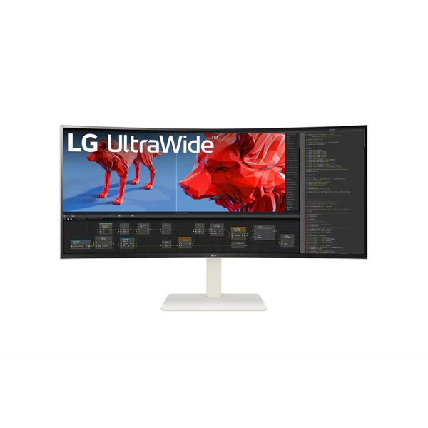 LG ívelt 144Hz monitor 38