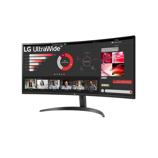 LG ívelt monitor 34